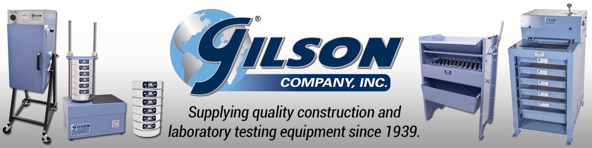 Gilson Materials Testing Equipment since 1939